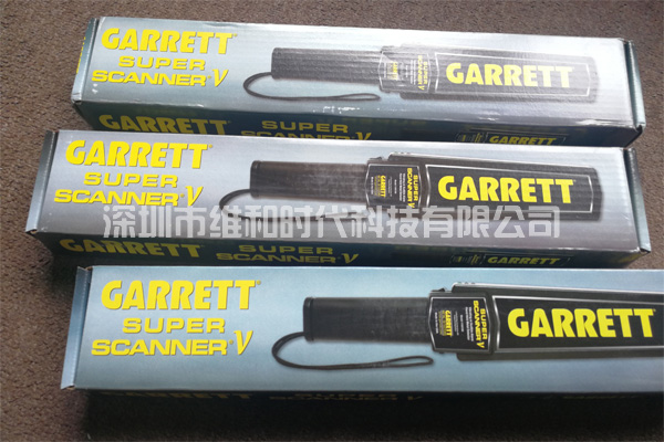 Garret蓋瑞特SupertScanner超級手持金屬探測器包裝清單圖