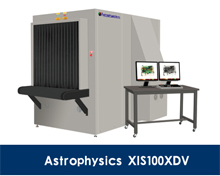 美國天體物理Astrophysics品牌XIS100XDV型通道式X光機